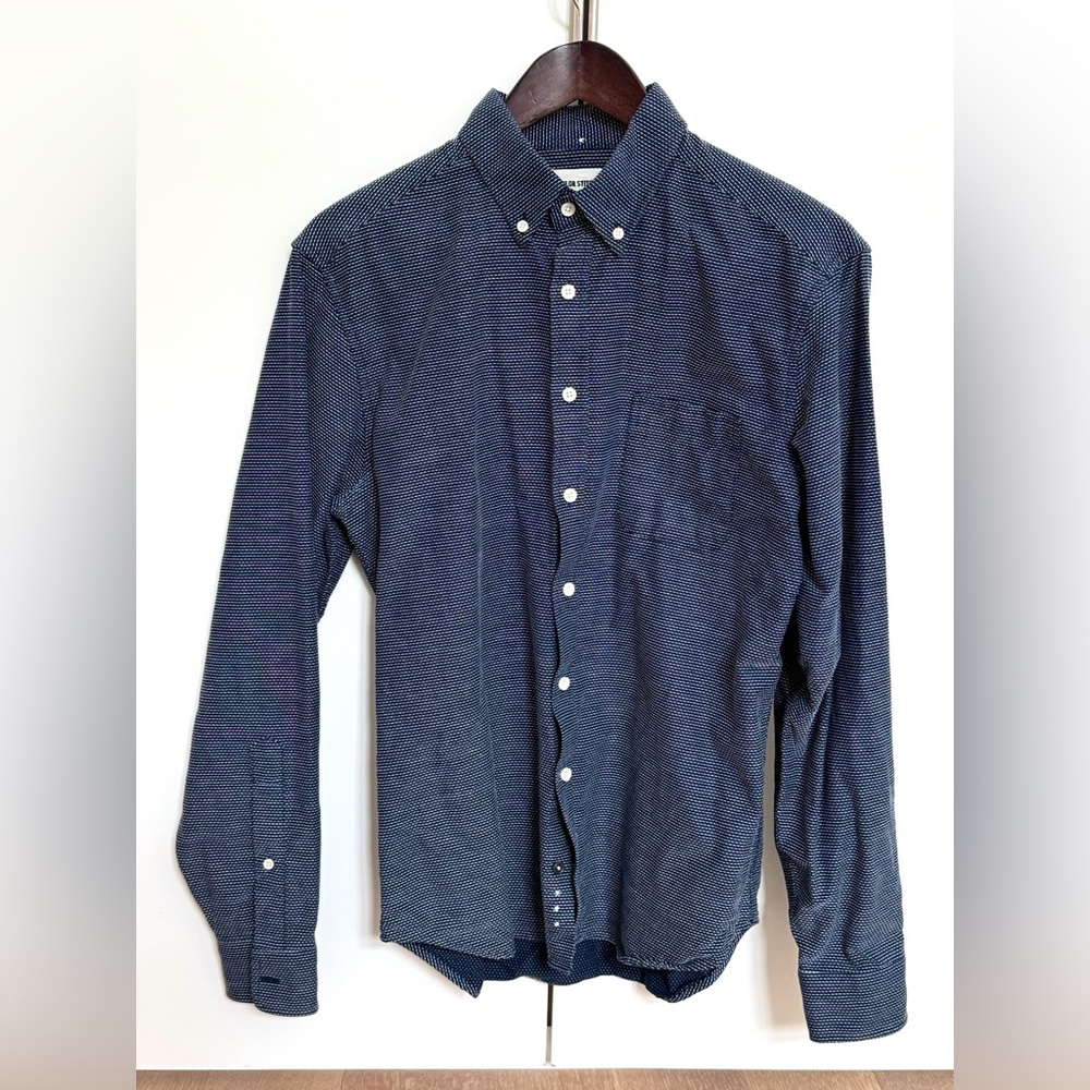 Taylor Stitch Blue Casual Button Down Shirt